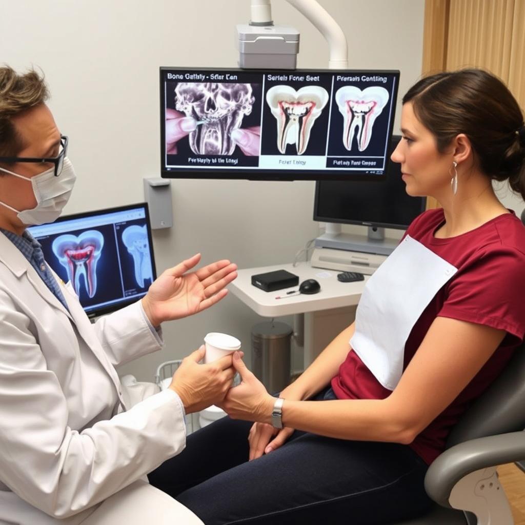 Paciente que não deseja passar por enxerto ósseo