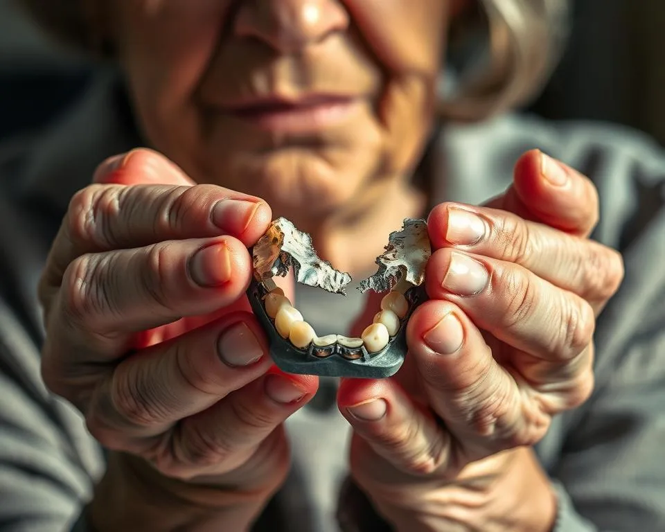 Conserto de prótese dentária